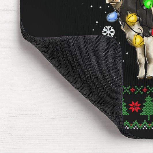 Cow Christmas  Muismat (Hoek)