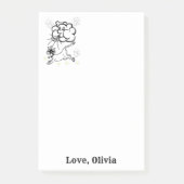 Cow Cloudenotities Kleur Post it Notitie Post-it® Notes (Voorkant)