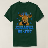 Cow Colon Cancer Messed With The Wrong Heifer T-sh T-shirt (Design voorkant)