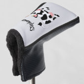 Cow Design Golfheadcover (3/4 voorkant)