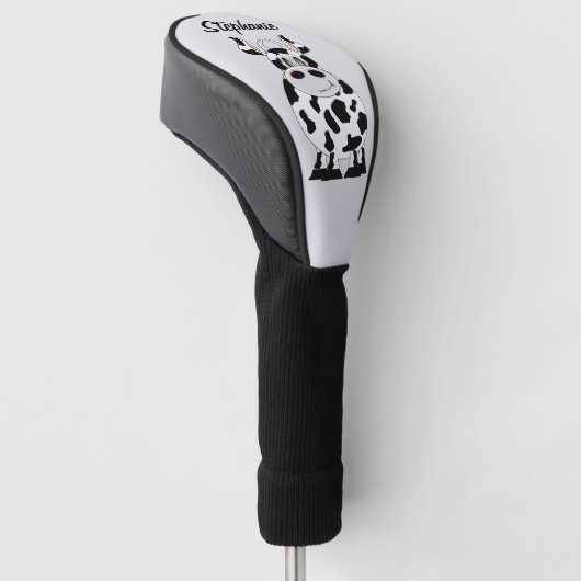 Cow Design Golfheadcover (Schuin)