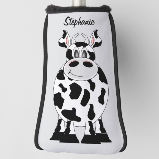 Cow Design Golfheadcover (Draai 90)