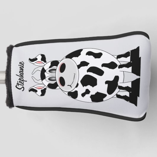 Cow Design Golfheadcover (Voorkant)