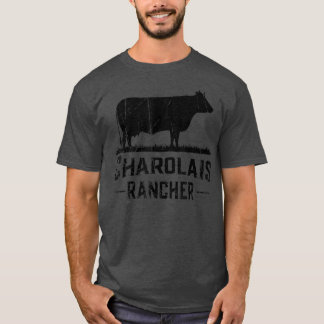 Cow Farmer - Charolais Rancher T-shirt