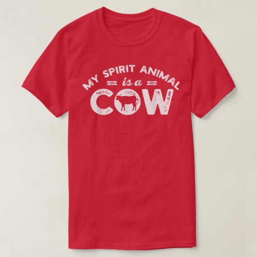 Cow Farmer Farming Gift T-Shirt (Design voorkant)