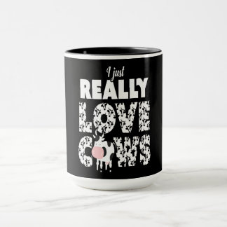 Cow Gift | Ik hou gewoon van het cadeau van de koe Mok