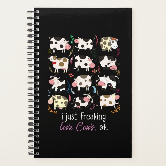 Cow Gift | Ik maak gewoon Koeien vrij. Planner (Voorkant)