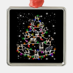 Cow Gift   Kerstmis Pet Kabeljauw Lover Gift Metalen Ornament