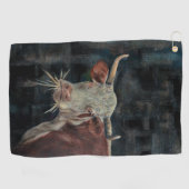 Cow! Golfhanddoek (Horizontaal)