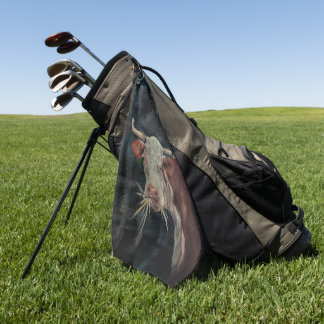 Cow! Golfhanddoek