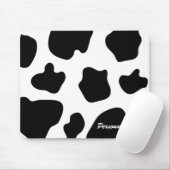 Cow hire pattern mouse pad | Dierenwolf Muismat (Met muis)