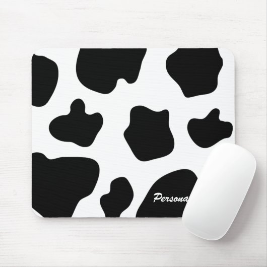 Cow hire pattern mouse pad | Dierenwolf Muismat (Met muis)