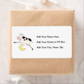 Cow Jumps Over Moon Etiket (Insitu)