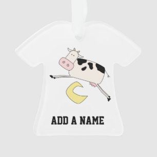 Cow Jumps Over Moon Ornament