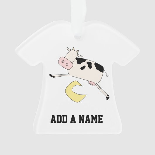 Cow Jumps Over Moon Ornament (voorkant)