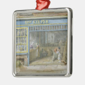 Cow Keeper, 1825 Metalen Ornament (Links)