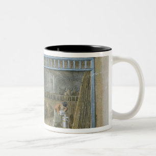 Cow Keeper, 1825 Tweekleurige Koffiemok