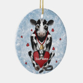 Cow Lover Keramisch Ornament (Rechts)