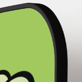 Cow Methane Cartoon Pickleball Paddle (Links Detail)