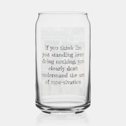 cow mug blikvorm glas (Achterkant)