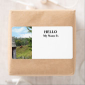 Cow on Hill Etiket (Insitu)