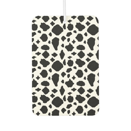 Cow Pattern Black and White Luchtverfrisser (Voorkant)