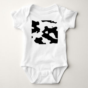 Cow Pattern Black en White Romper