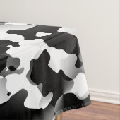 Cow Pattern Black en White Tafelkleed (Voorbeeld)
