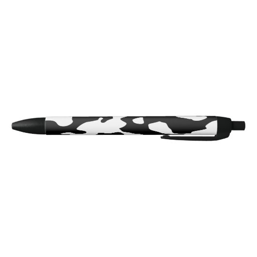 Cow Pattern Black en White Zwarte Inkt Pen (Bodem)