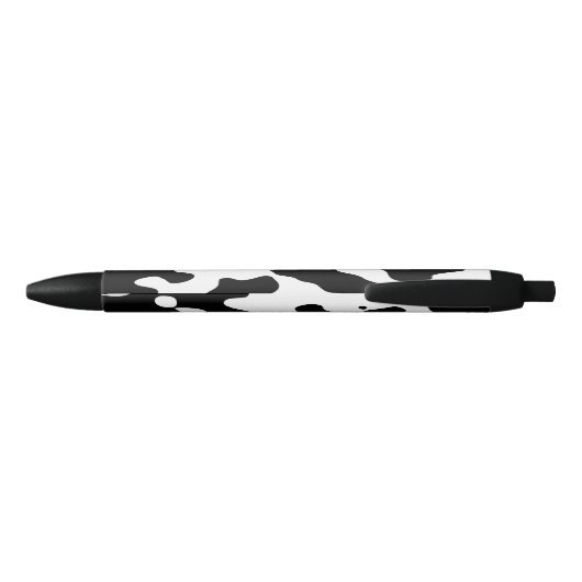 Cow Pattern Black en White Zwarte Inkt Pen (Achterkant)