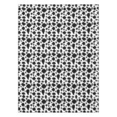 Cow Pattern Black White Country Tafelkleed (Voorkant)