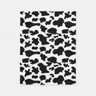 Cow Pattern Blanket Fleece Deken