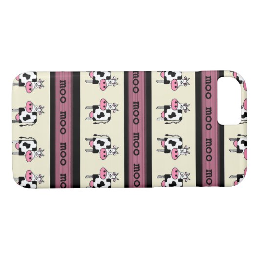 Cow Pattern Case-Mate iPhone Case (Achterkant (Horizontaal))