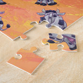 Cow Pattern Legpuzzel (Zijkant)