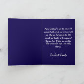 cow, pig, lamb and chicken Folded Greeting Card Kaart (Binnen)