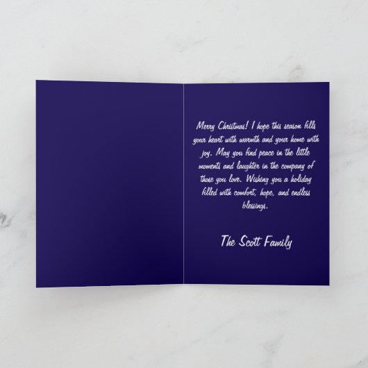 cow, pig, lamb and chicken Folded Greeting Card Kaart (Binnen)