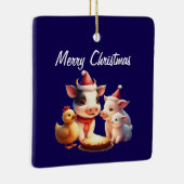 cow, pig, lamb and chicken Ornament (Rechts)
