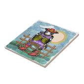 Cow Poke Tegeltje (Zijkant)