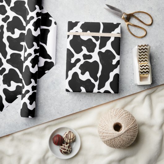 Cow Print Cadeaupapier (Crafts)