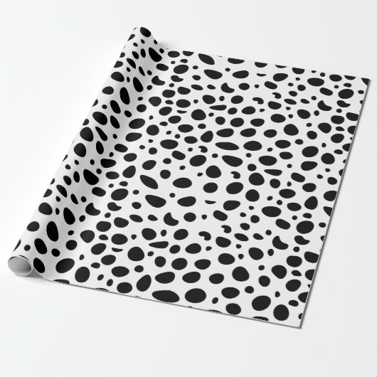 Cow Print Cadeaupapier (Uitgerold)