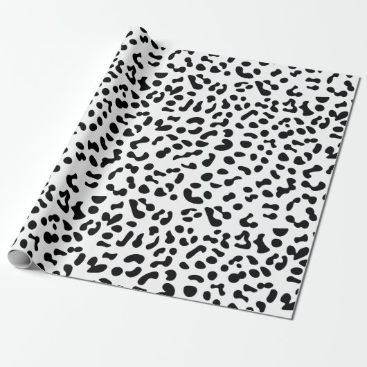 Cow Print Cadeaupapier (Uitgerold)
