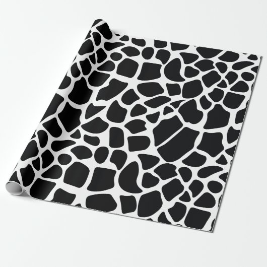 Cow Print Cadeaupapier (Uitgerold)