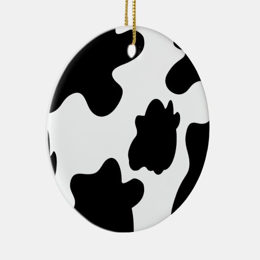 Cow Print Ornament (Rechts)