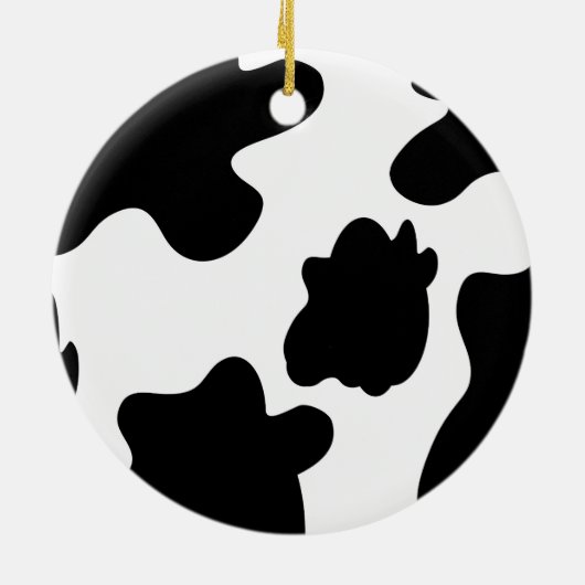 Cow Print Ornament (Achterkant)