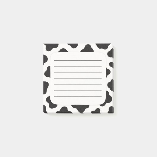 Cow Print Post-it® Notes (Voorkant)