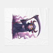 Cow Reaper Fleece Deken (Voorkant (Horizontaal))