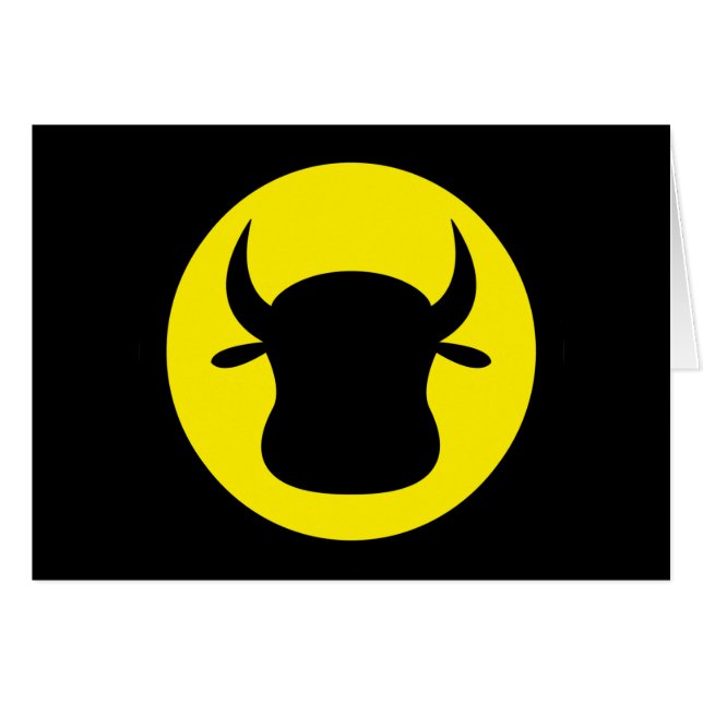 Cow-signaalkaart (Voorkant Horizontaal)