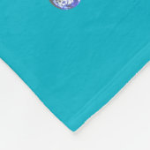 Cow Space Mission Specialist Animal Astronaut Fleece Deken (Hoek)