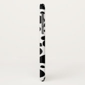Cow Spots Pattern Black and White Animal Print Case-Mate iPhone Case (Achterkant/links)
