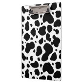 Cow Spots Pattern Black and White Animal Print Klembord (Links)